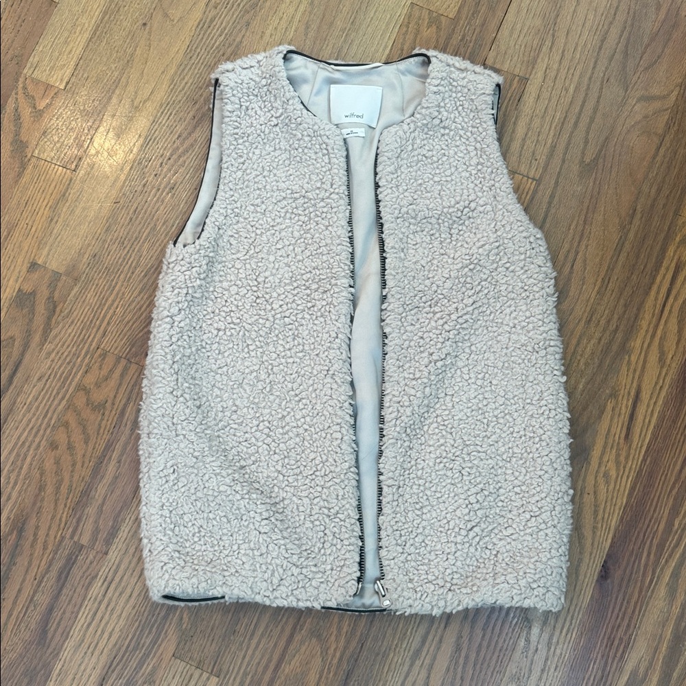 Wilfred Aritizia Chatou Sherpa Vest XS
